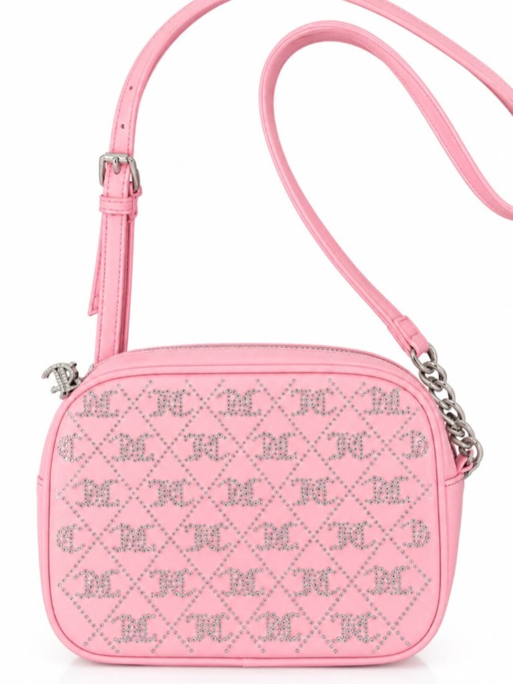 Pink Rhinestone Crossbody Bag - Picture 2 of 2